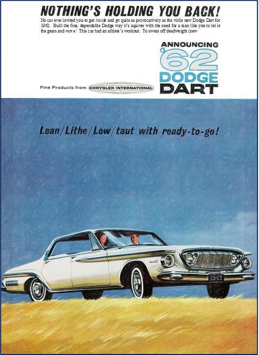 1962 Dodge Dart ad